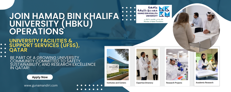 Exciting Career Opportunities at HBKU Operations – UFSS (Qatar)