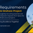 Manpower Requirements for Qatar Offshore & Onshore Project