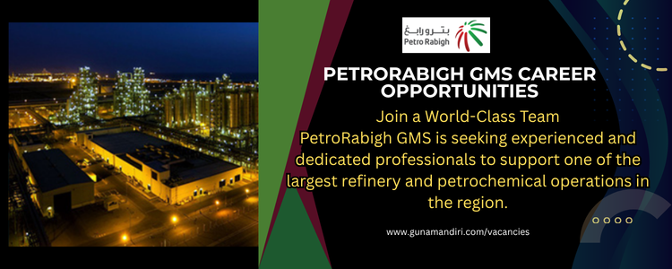 Petro Rabigh GMS – Career Opportunities