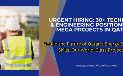 URGENT HIRING: 30+ Technical & Engineering Positions for Mega Projects in QATAR!