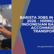 Barista Jobs in Saudi Arabia 2026 – Hiring Filipino & Indonesian Baristas | Free Accommodation & Transportation