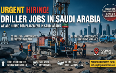 URGENT HIRING | DRILLER JOBS IN SAUDI ARABIA
